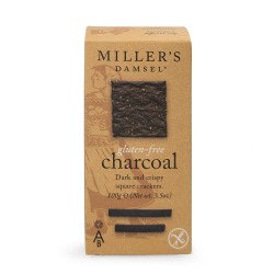 Millers Damsel Charcoal Crackers - Gluten Free 100g