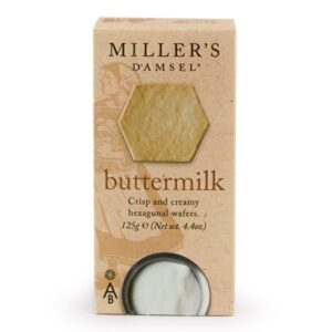MILLERS BUTTERMILK CRACKERS 125g